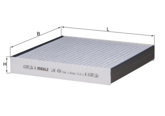 Filtru, aer habitaclu - KNECHT