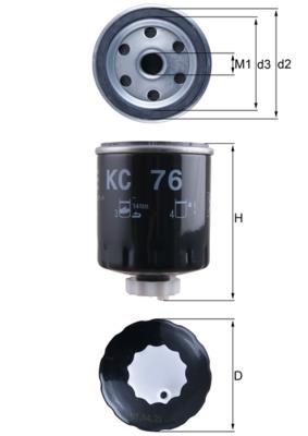 filtru combustibil - KNECHT