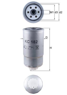 filtru combustibil - KNECHT