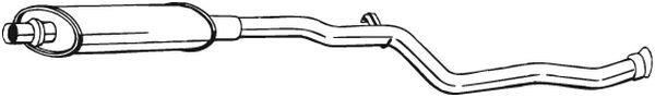 Toba esapamet intermediara - BOSAL