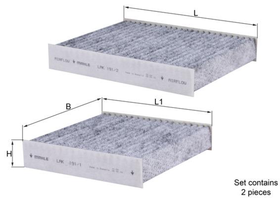 Filtru, aer habitaclu - KNECHT