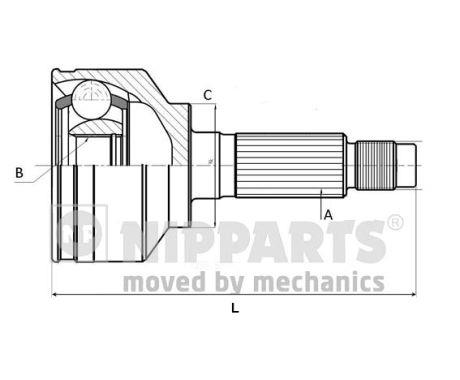 Set articulatie, planetara - NIPPARTS