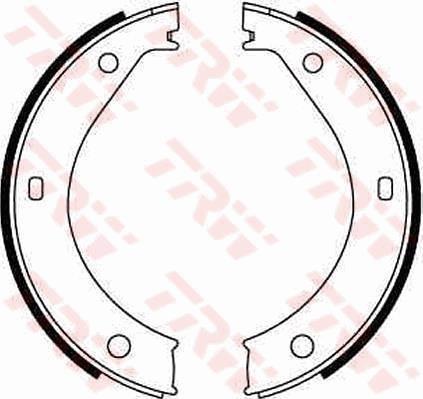 Set saboti frana, frana de mana - TRW