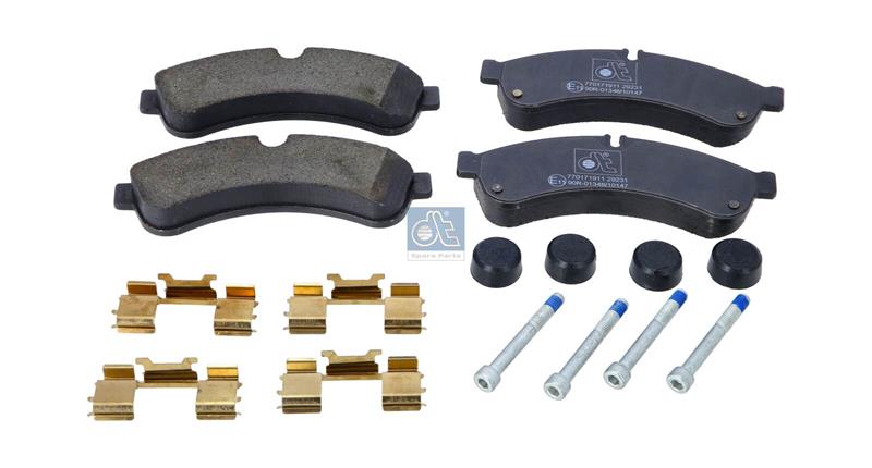 set placute frana,frana disc - DT