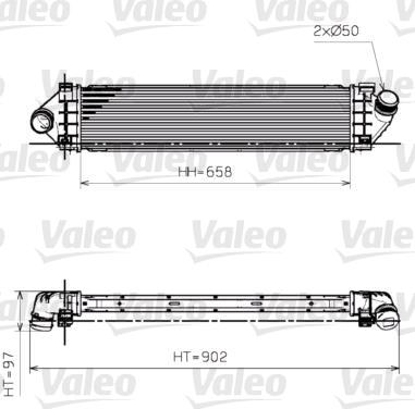 Intercooler, compresor - VALEO
