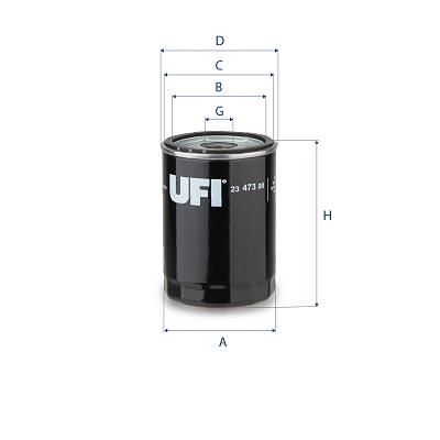 Filtru ulei - UFI