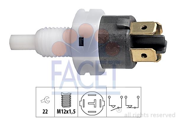 Comutator lumini frana - FACET