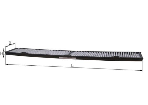 Filtru, aer habitaclu - KNECHT