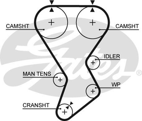 Curea de distributie - GATES