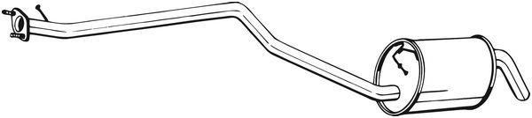 Toba esapamet intermediara - BOSAL