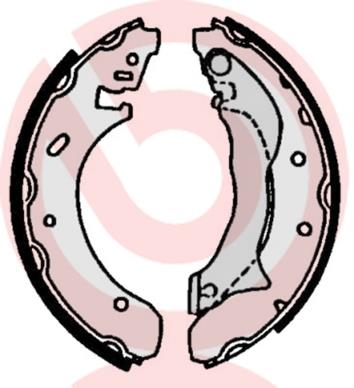 Set saboti frana - BREMBO