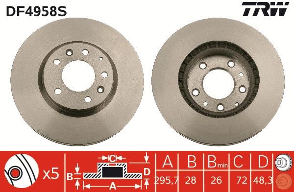 Disc frana - TRW