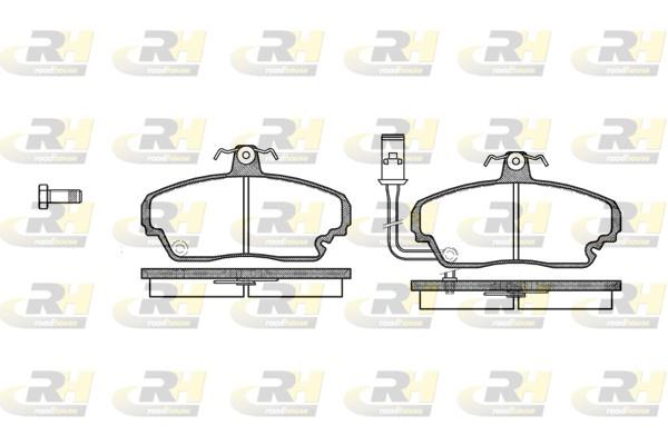set placute frana,frana disc - ROADHOUSE