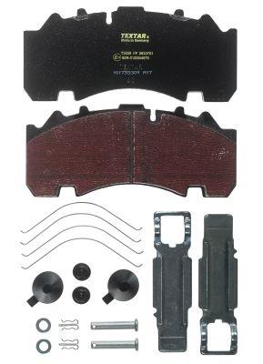 set placute frana,frana disc - TEXTAR