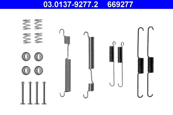 Set accesorii, sabot de frana - ATE