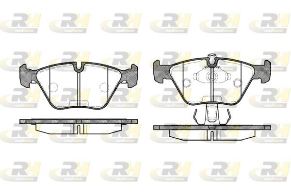 set placute frana,frana disc - ROADHOUSE