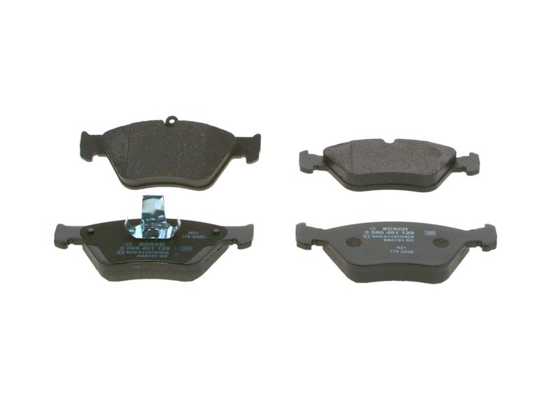 set placute frana,frana disc - BOSCH