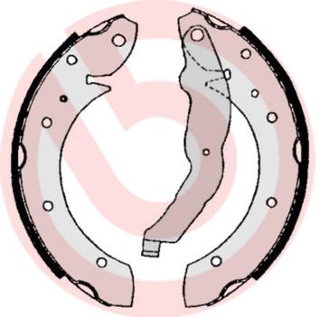 Set saboti frana - BREMBO