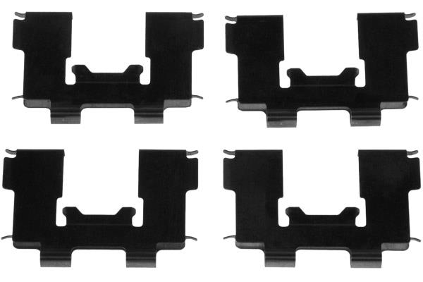 Set accesorii, placute frana - TRW