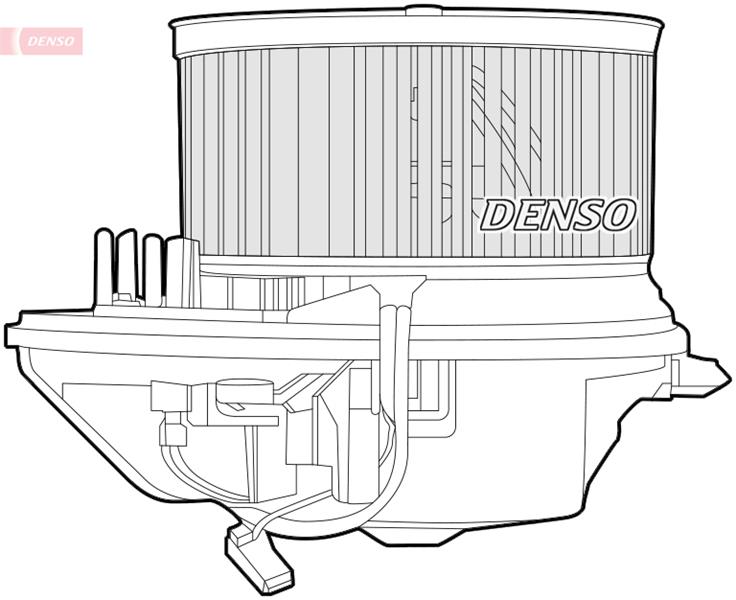Ventilator, habitaclu - DENSO