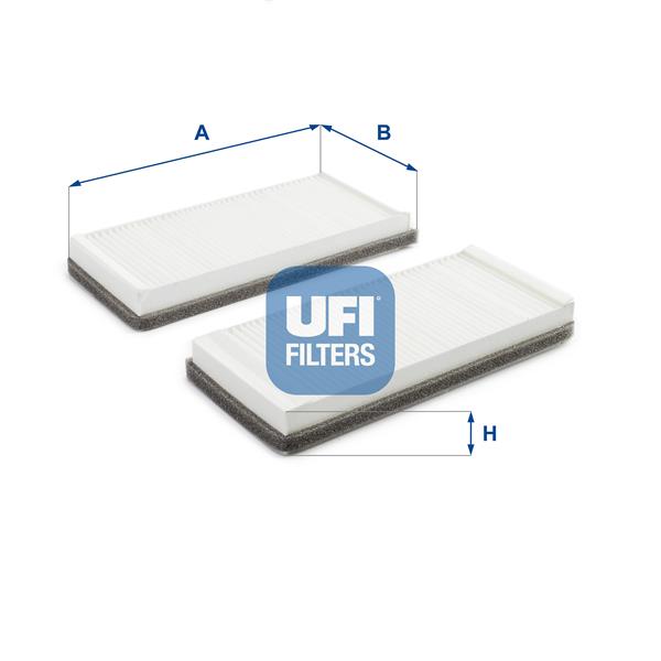 Filtru, aer habitaclu - UFI