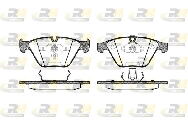 set placute frana,frana disc - ROADHOUSE