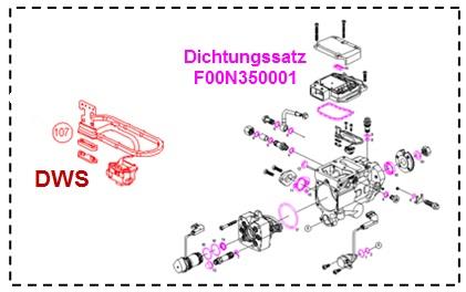 Chit reparatie, distribuitor aprindere - BOSCH