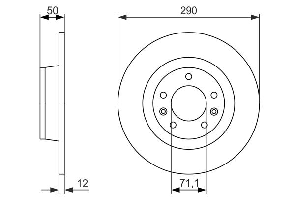 Disc frana - BOSCH