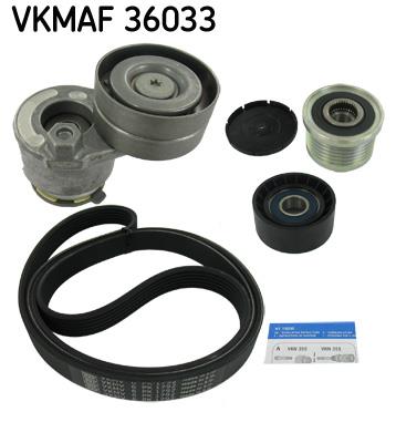 Set curea transmisie cu caneluri - SKF