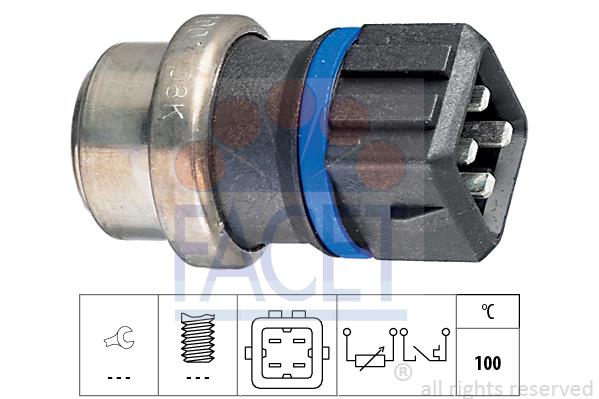 senzor,temperatura lichid de racire - FACET