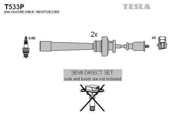 Set cablaj aprinder - TESLA