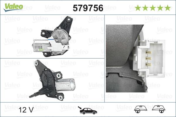 motor stergator - VALEO