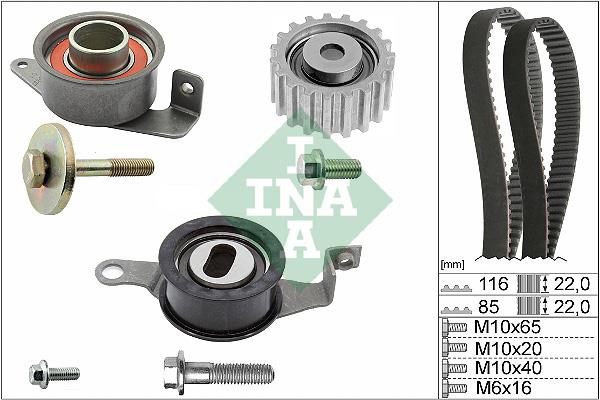 Set curea de distributie - INA
