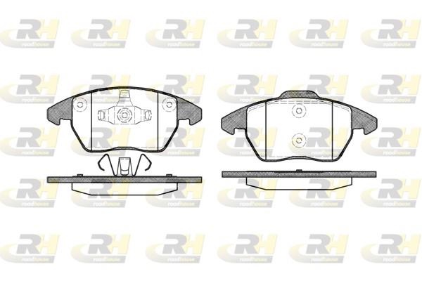 set placute frana,frana disc - ROADHOUSE