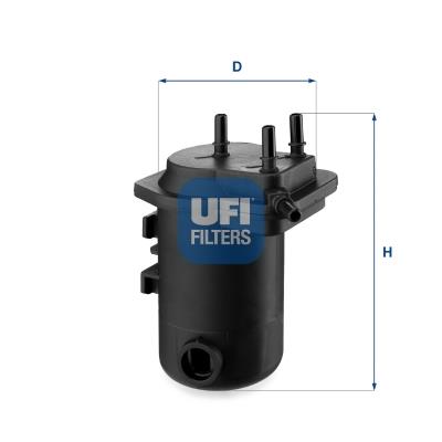 filtru combustibil - UFI