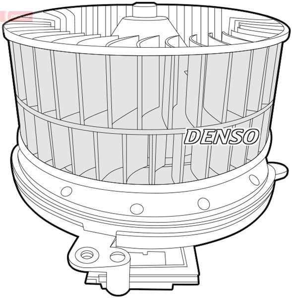 Ventilator, habitaclu - DENSO