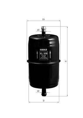 filtru combustibil - KNECHT