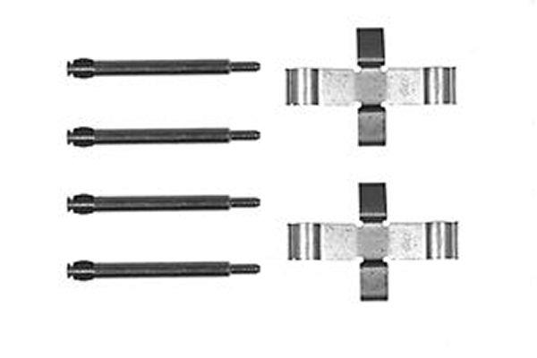 Set accesorii, placute frana - TRW