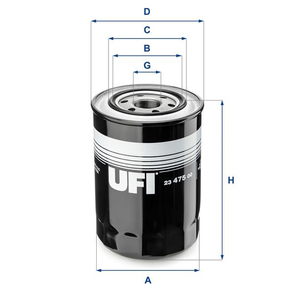 Filtru ulei - UFI
