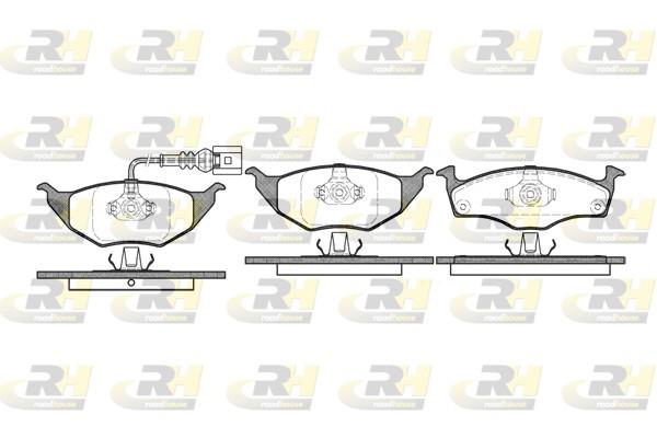 set placute frana,frana disc - ROADHOUSE