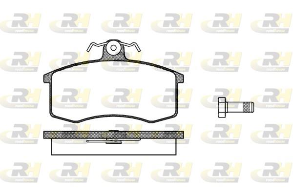 set placute frana,frana disc - ROADHOUSE