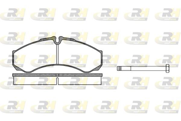 set placute frana,frana disc - ROADHOUSE