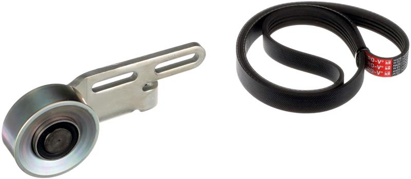 Set curea transmisie cu caneluri - GATES