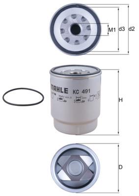 filtru combustibil - KNECHT