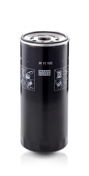 Filtru ulei; Filtru, sistem hidraulic primar - MANN-FILTER