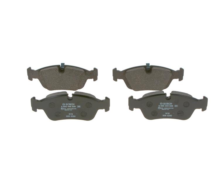 set placute frana,frana disc - BOSCH