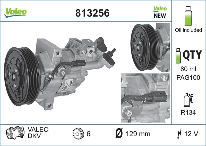 Compresor, climatizare - VALEO