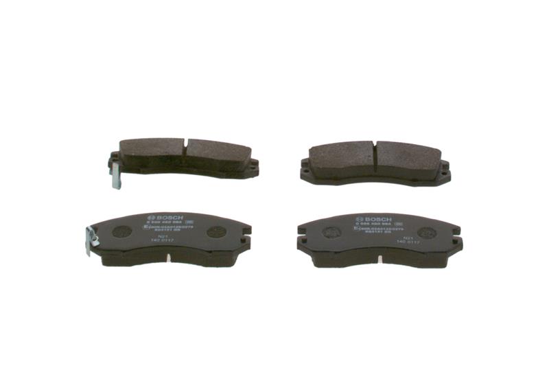 set placute frana,frana disc - BOSCH