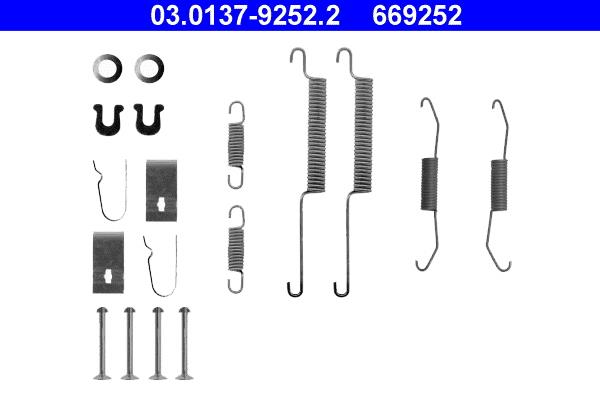 Set accesorii, sabot de frana - ATE
