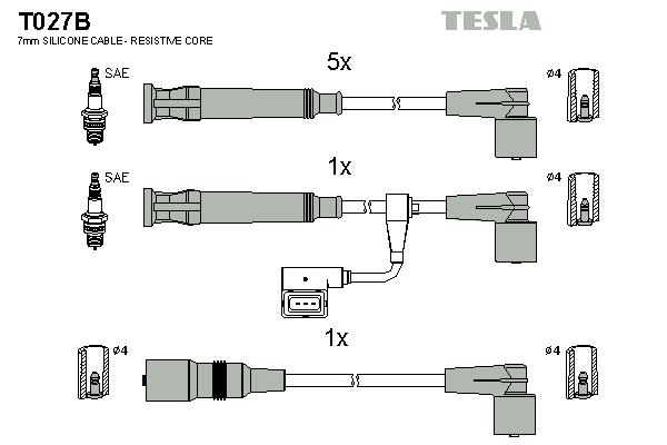Set cablaj aprinder - TESLA